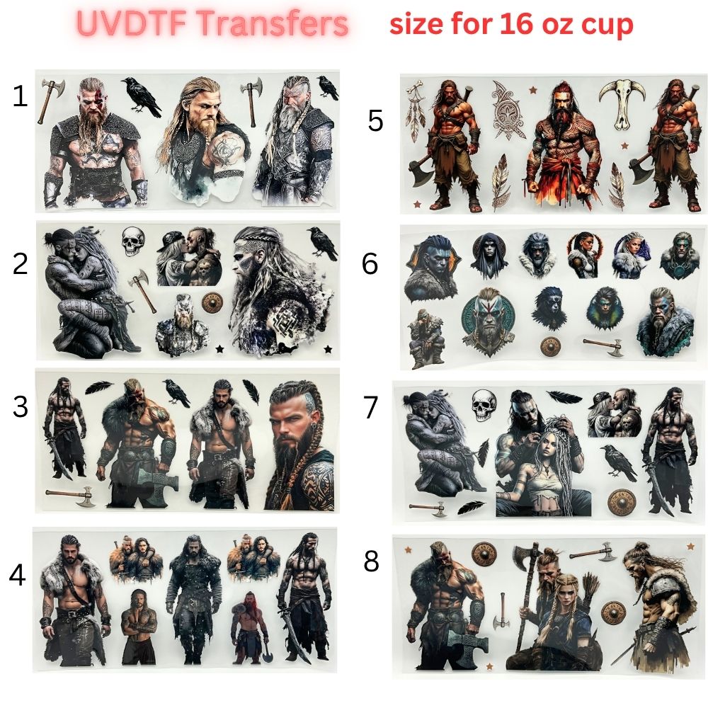 Nordic Warrior & Viking-Inspired Artwork Collection