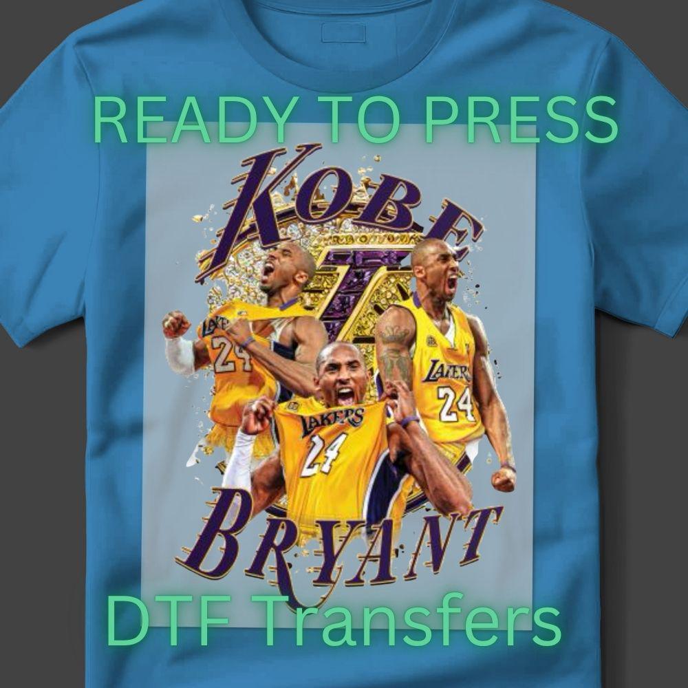 Basketball Legend DTF Transfers – Black Mamba Sport Heat Press Designs (12 Inch)