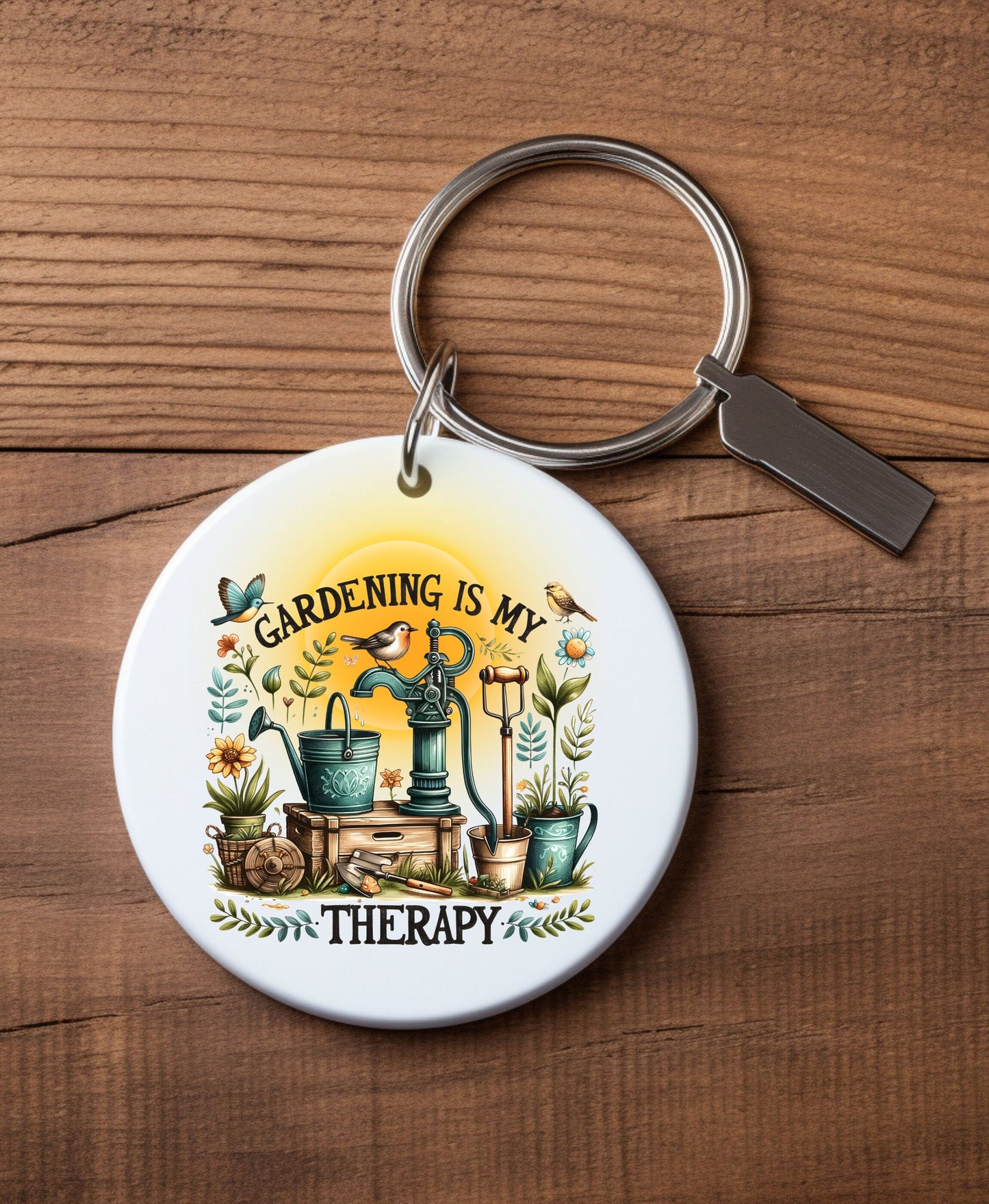 Planting Therapy Shirt Design – Gardening Lover Printable for Shirts & Mugs (Digital Download)