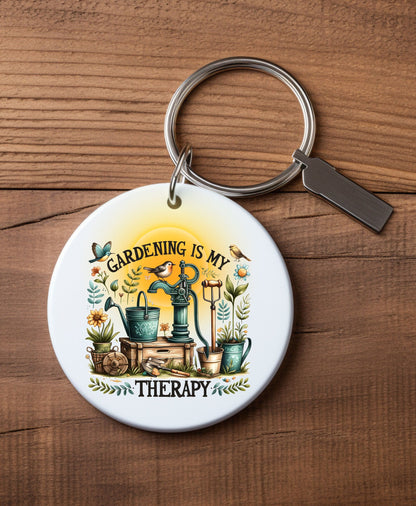 Planting Therapy Shirt Design – Gardening Lover Printable for Shirts & Mugs (Digital Download)