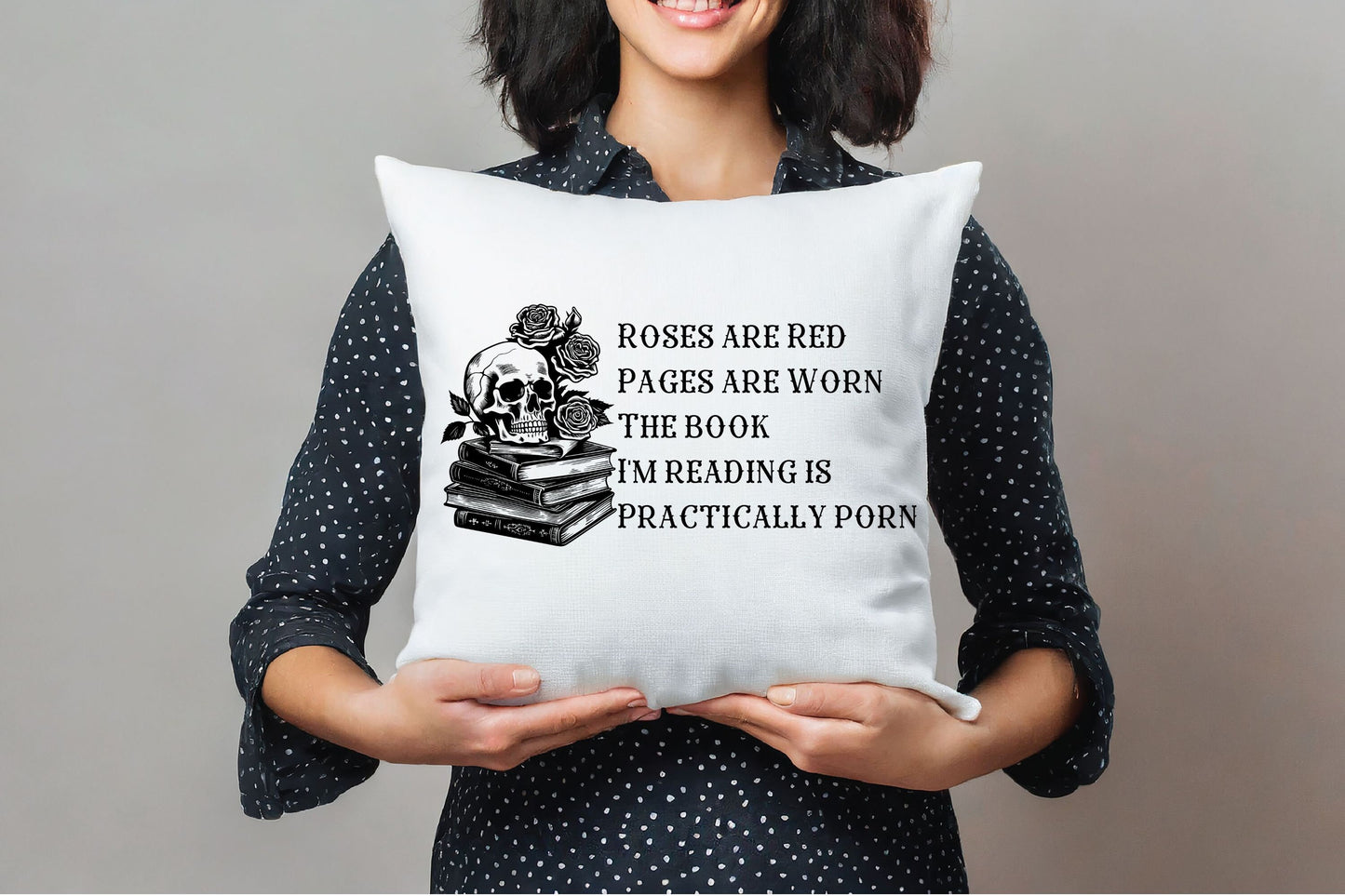 Skull Smut Readers SVG & PNG – Funny Spicy Book Lover Sublimation & Mug Design