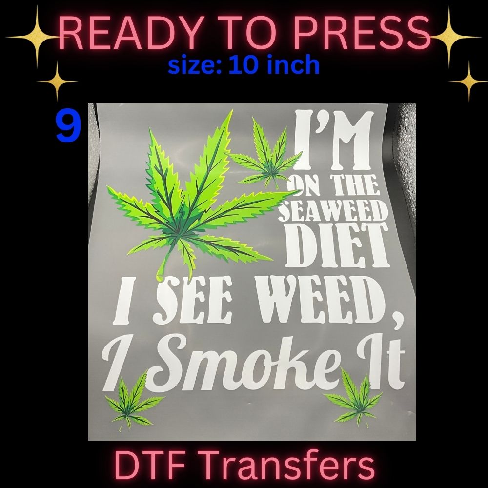 Funny & Retro Ready-To-Press DTF Transfers | Graduation, Peace & Humor Heat Transfers |