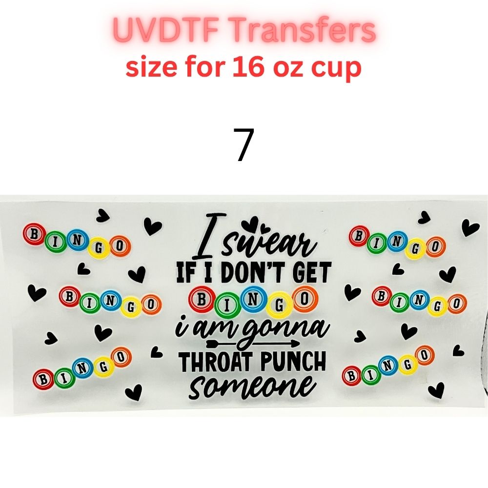 Faith, Western & Floral UV DTF Cup Wrap Transfers | Inspirational & Boho 16 oz Libby Cup Decals