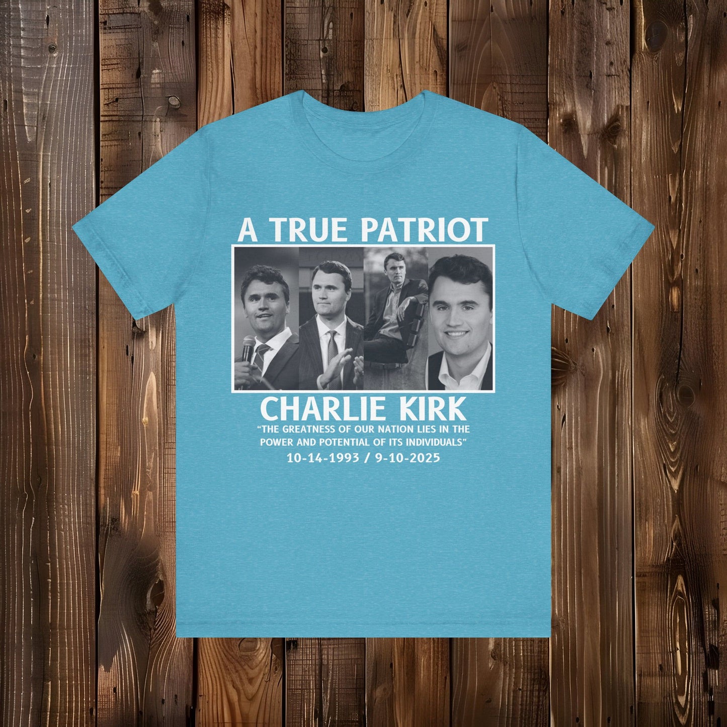 A True Patriot Memorial Tribute T-Shirt – Remembrance Shirts