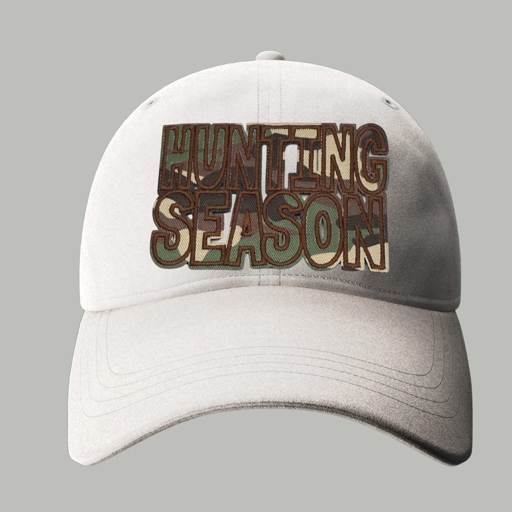 Camo Hunting Season Patches – Ready to Press Small Iron-On Embroidery Appliques