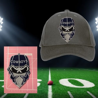 Embroidered Star Football-Inspired Patches – Small Ready to Press Iron-On