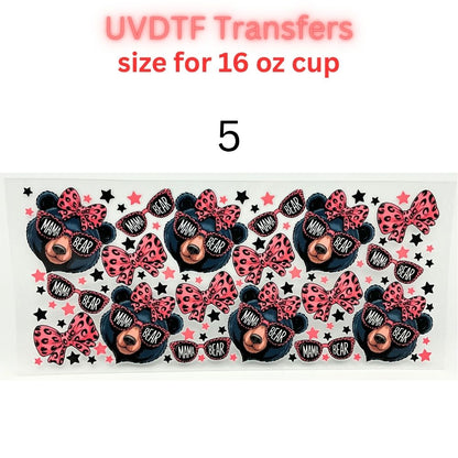 UV DTF Cup Wraps – 16 oz - Jesus & Iced Coffee, Roasted Corn, Floral Owl, Mystic Crystal Ball, Cows