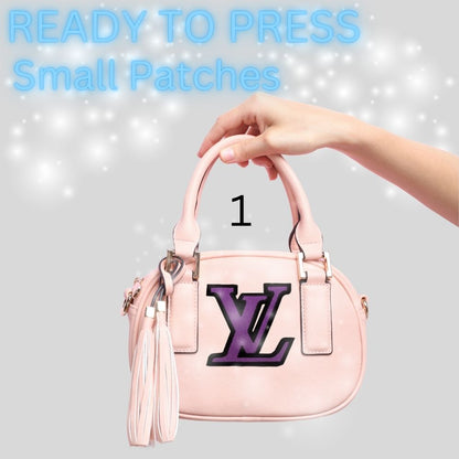 Letter Chenille Patches – Ready to Press | Small Appliqué Letters