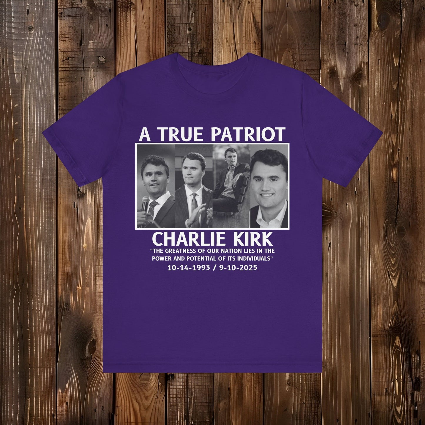 A True Patriot Memorial Tribute T-Shirt – Remembrance Shirts
