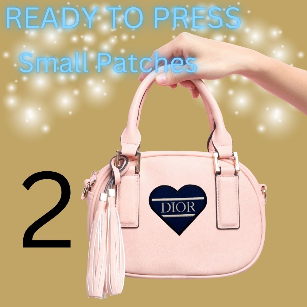 Heart Patches – Ready to Press | Small Patches