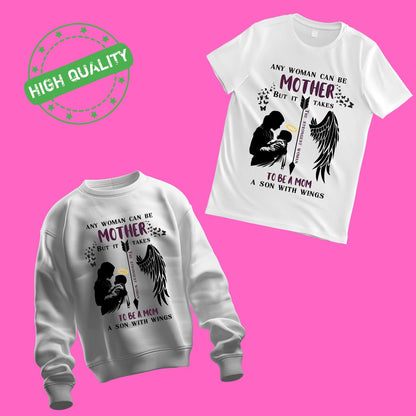 Memorial Mom & Son Digital Files – PNG & SVG Downloads