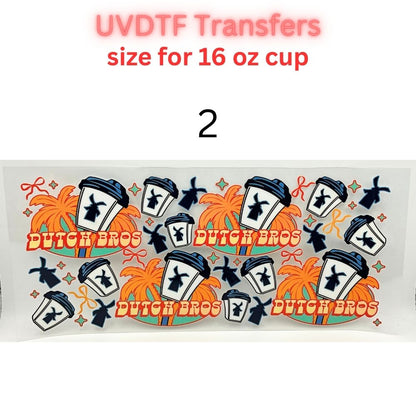 Cute Coffee & Lifestyle UV DTF Cup Wrap Bundle | 16oz & 40oz Tumbler Transfers | Funny, Western, Latina, Aesthetic Drinkware Decals