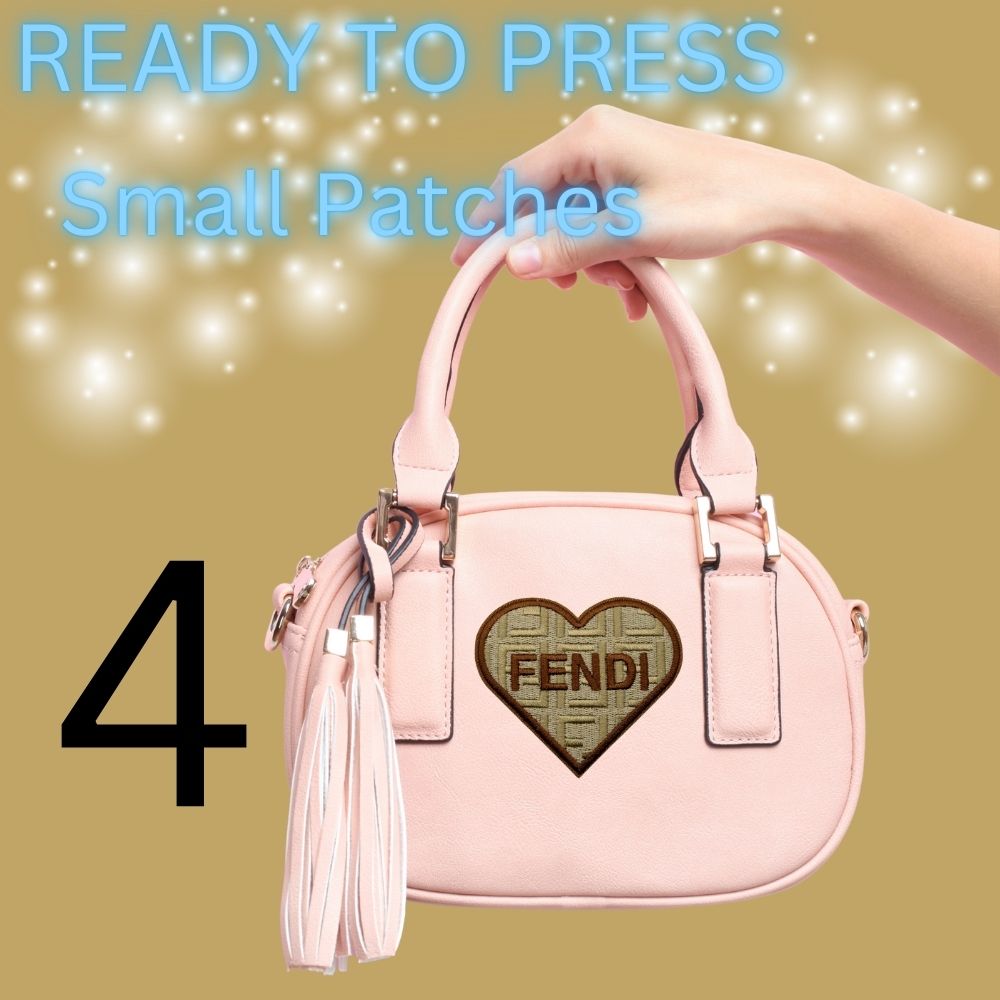 Heart Patches – Ready to Press | Small Patches