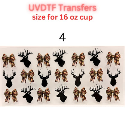 Edgy UVDTF Cup Wrap | 16oz Glass Can Transfer | Funny Quotes Aesthetic Wrap | Butterfly Skull Floral Designs | Trendy Tumbler Decal