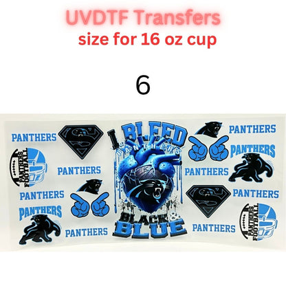 Football Fan Inspired UV DTF Transfers