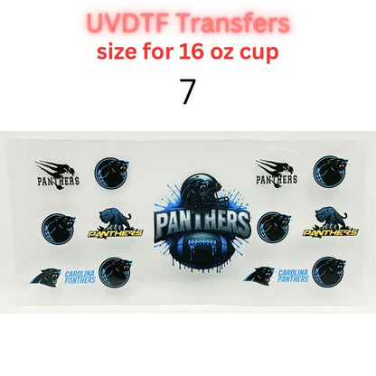Football Fan Inspired UV DTF Transfers