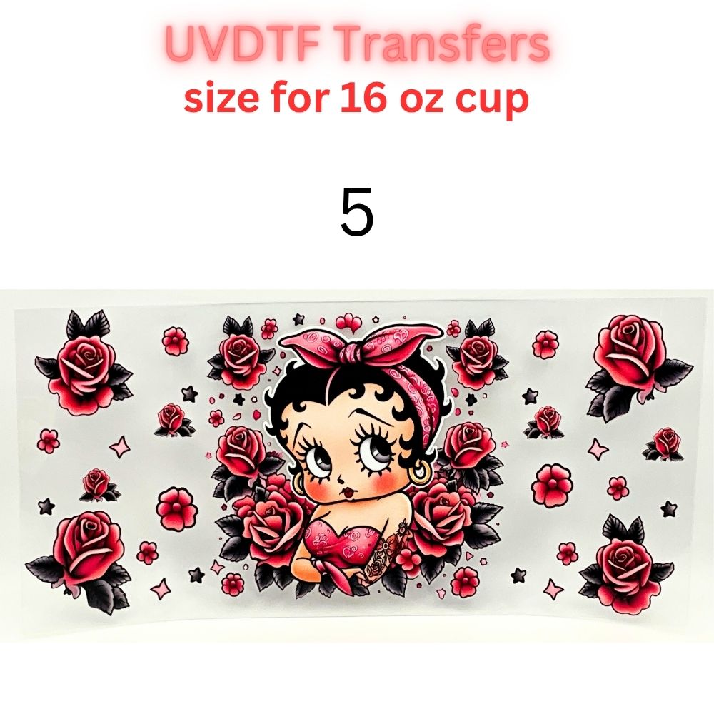 Trendy UVDTF Tumbler Wraps | Cowgirl, Book Lover, Patriotic & Dad Designs | 16oz Glass Cup Transfer | Cute & Western Aesthetic