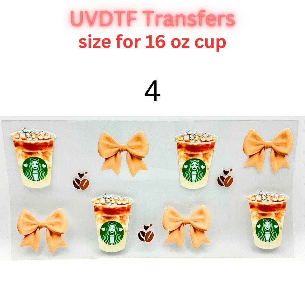 Cute Coffee & Lifestyle UV DTF Cup Wrap Bundle | 16oz & 40oz Tumbler Transfers | Funny, Western, Latina, Aesthetic Drinkware Decals