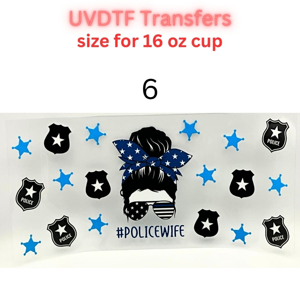 Trendy UVDTF Tumbler Wraps | Cowgirl, Book Lover, Patriotic & Dad Designs | 16oz Glass Cup Transfer | Cute & Western Aesthetic