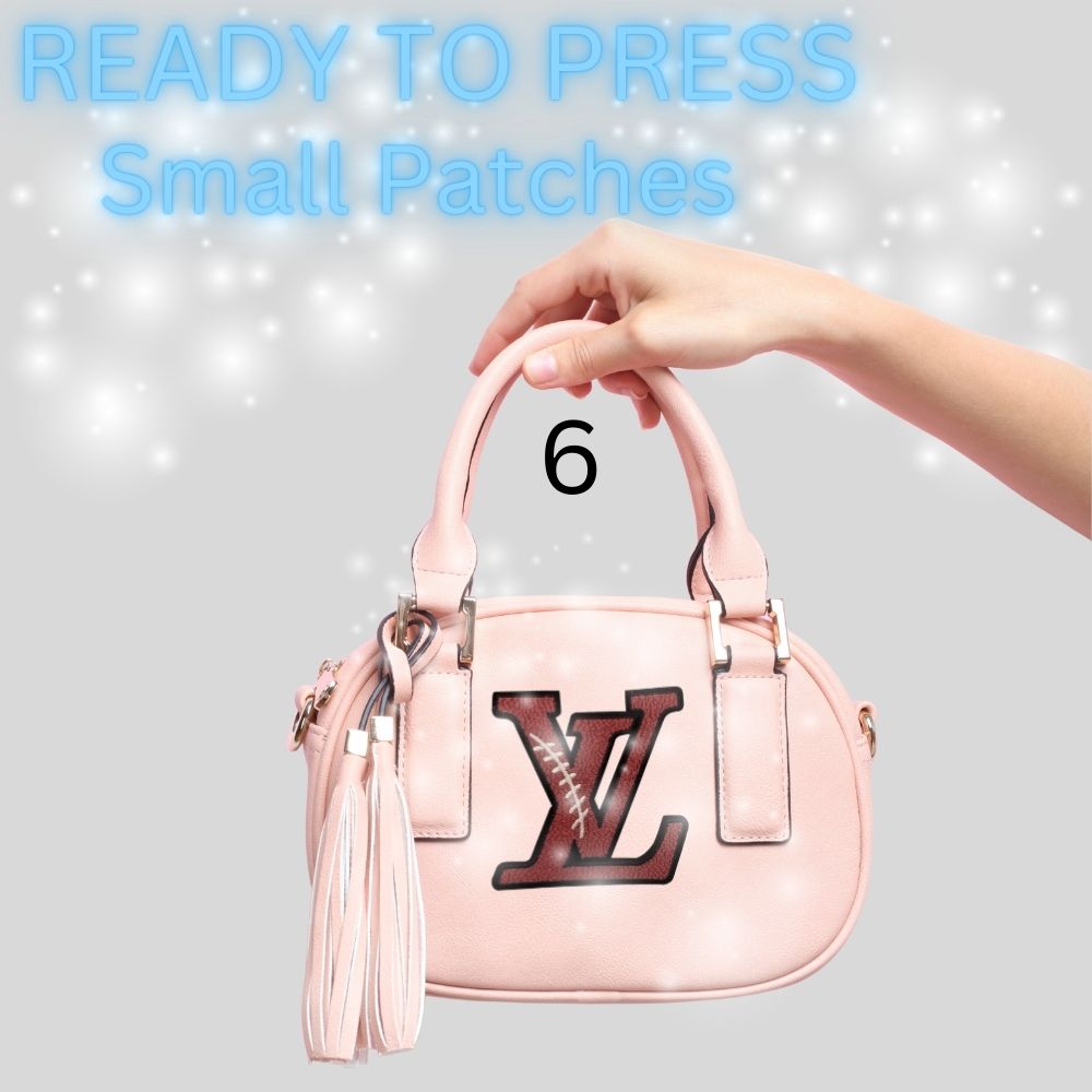 Letter Chenille Patches – Ready to Press | Small Appliqué Letters