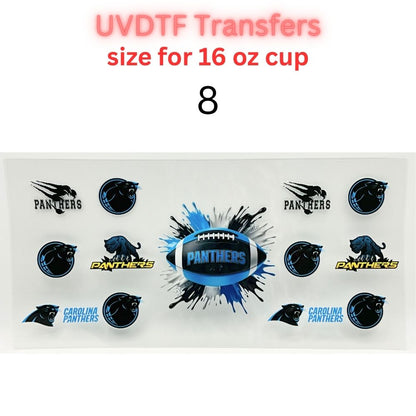 Football Fan Inspired UV DTF Transfers