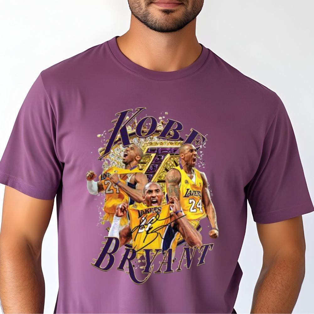 Print Signed Basketball Legend DTF Transfers – Black Mamba Sport Heat Press Designs (12 Inch)