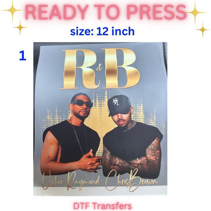 Ready to Press DTF Transfers | Camp Life | Funny Face | Woodland Animals | Cute Dumpling | Novelty Designs | 10 Inch and 12 Inch Heat Transfer