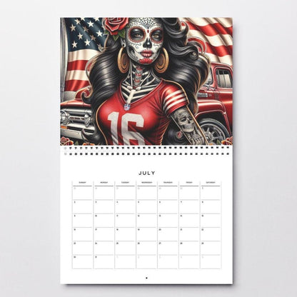 Day of the Dead & 49ers Digital Bundle – 9 Sugar Skull & La Catrina JPG Designs (Instant Download)