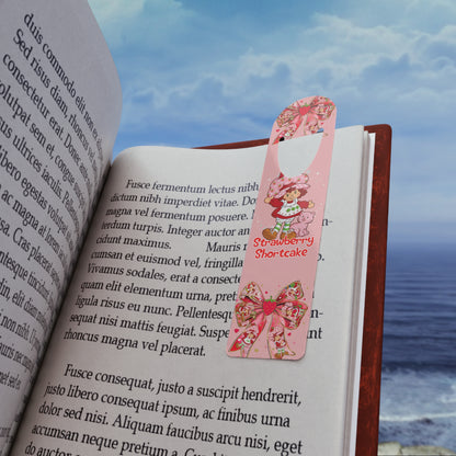 Strawberry Girl Bookmark, Cute Reading Accessory, Gift for Book Lovers, Children's Bookmarks, Party Favors, Office Supplies
