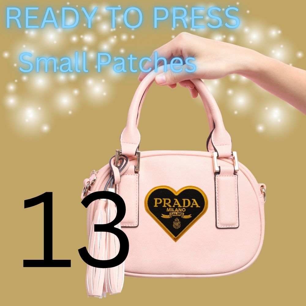 Heart Patches – Ready to Press | Small Patches