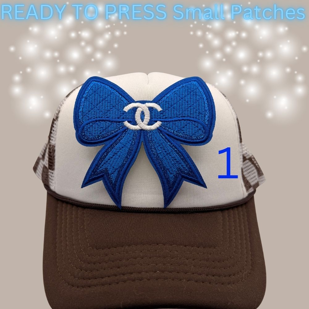 ✨ READY TO PRESS – Bow Patch Collection (Small Size) ✨