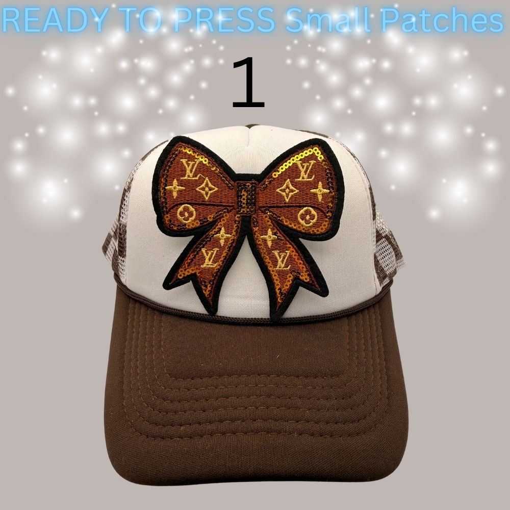 Designer-Inspired Small Chenille Patches – Ready to Press | Fashion Appliqué Collection (1–20)