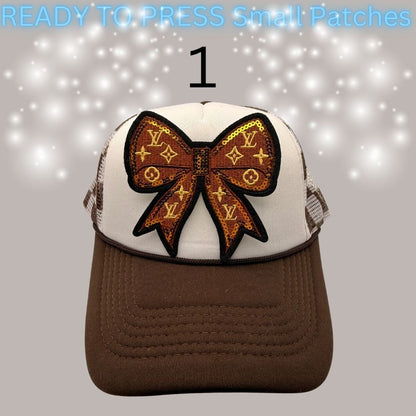 Designer-Inspired Small Chenille Patches – Ready to Press | Fashion Appliqué Collection (1–20)