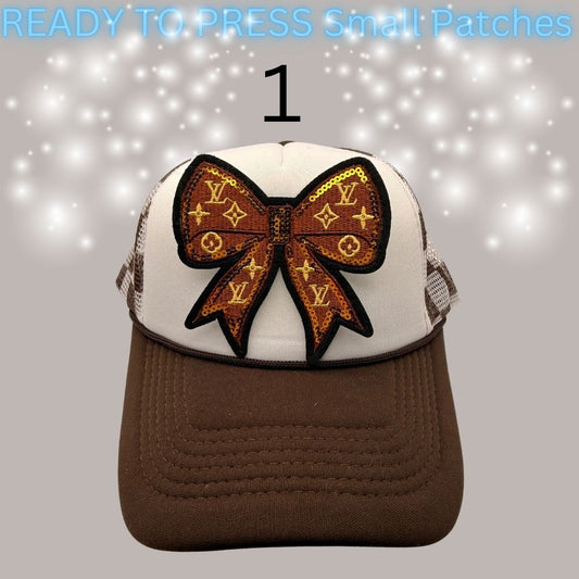 Designer-Inspired Small Chenille Patches – Ready to Press | Fashion Appliqué Collection (1–20)