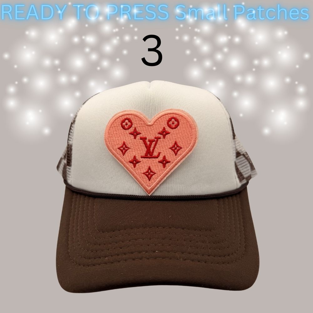 Designer-Inspired Small Chenille Patches – Ready to Press | Fashion Appliqué Collection (1–20)