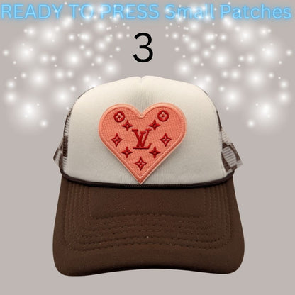 Designer-Inspired Small Chenille Patches – Ready to Press | Fashion Appliqué Collection (1–20)