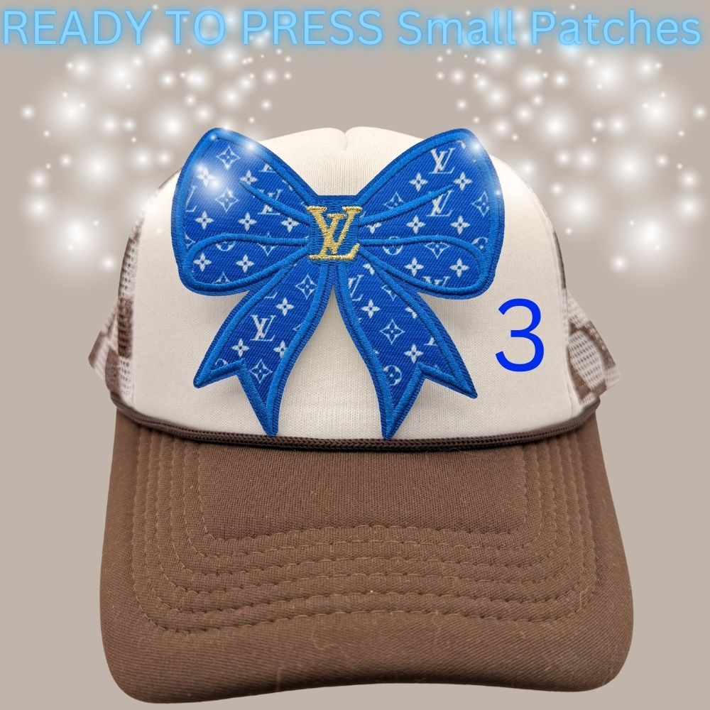 ✨ READY TO PRESS – Bow Patch Collection (Small Size) ✨