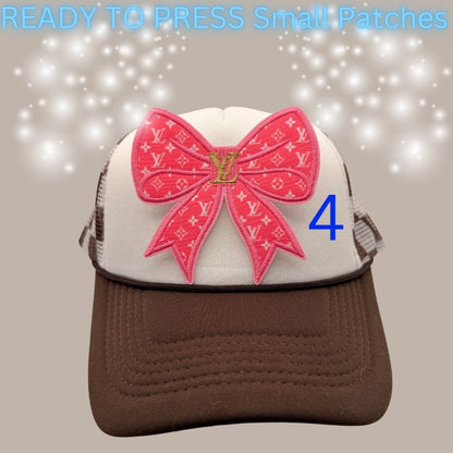 ✨ READY TO PRESS – Bow Patch Collection (Small Size) ✨