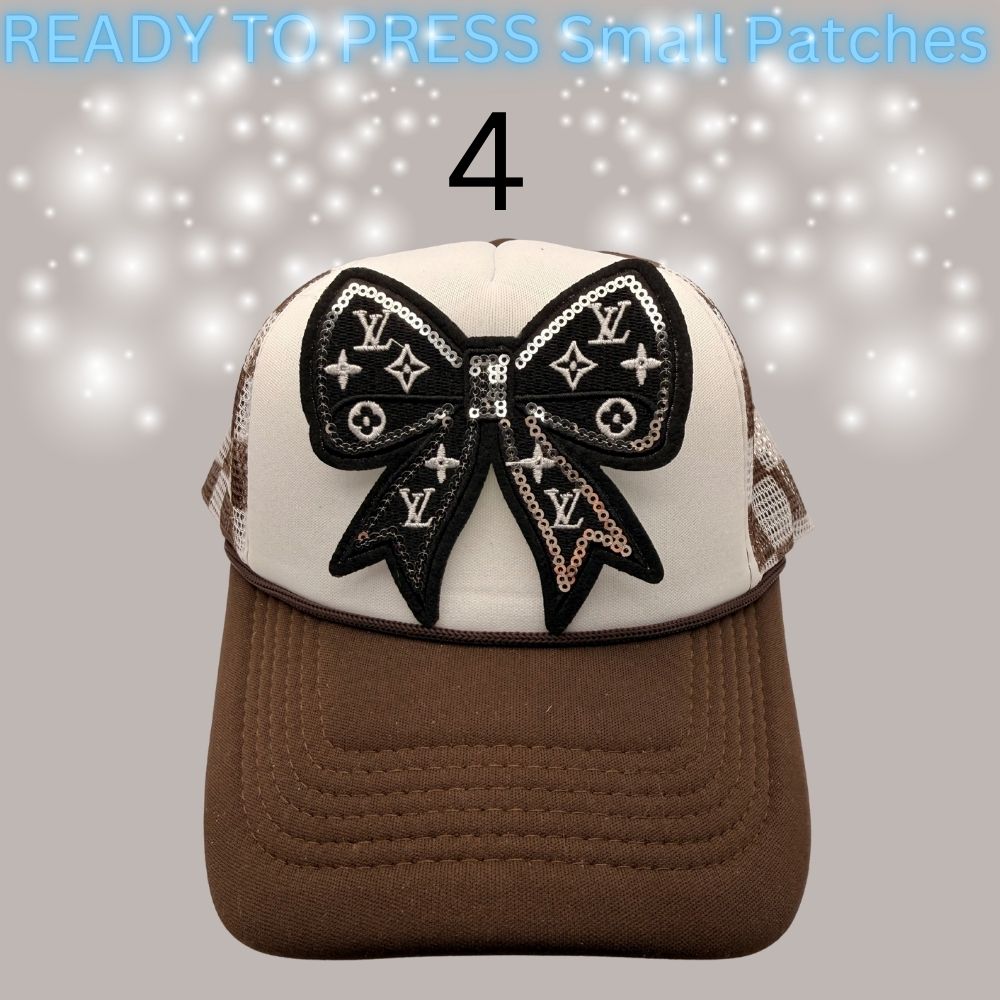 Designer-Inspired Small Chenille Patches – Ready to Press | Fashion Appliqué Collection (1–20)