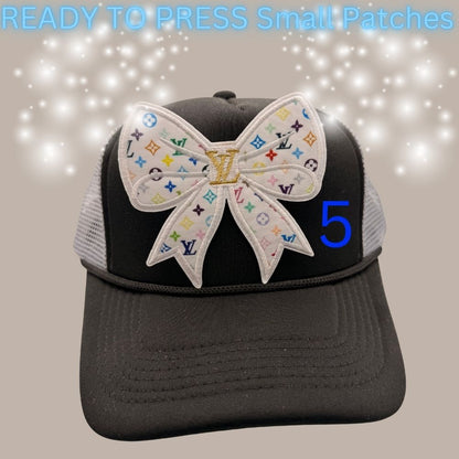 ✨ READY TO PRESS – Bow Patch Collection (Small Size) ✨