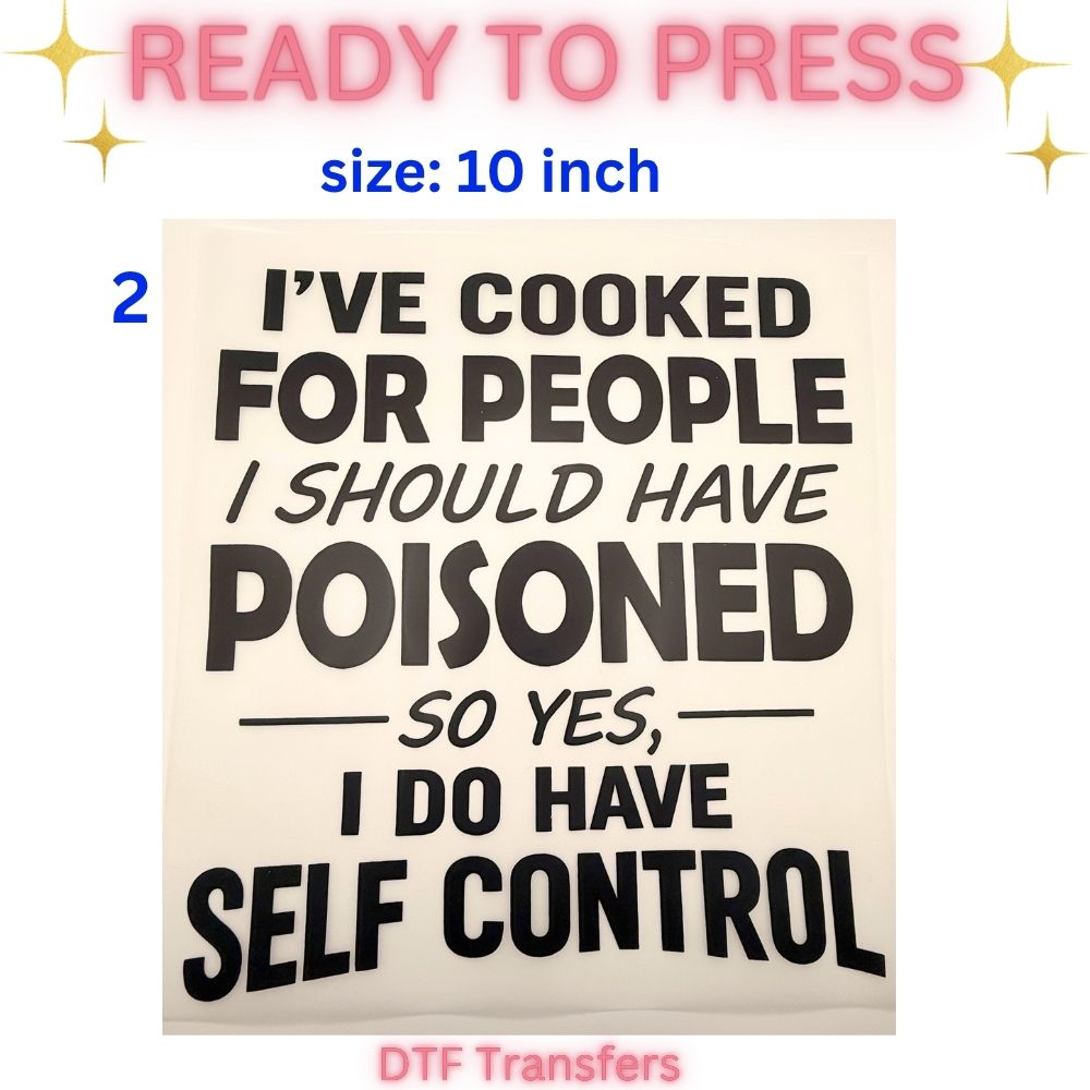 Funny DTF Transfers Collection – Ready to Press