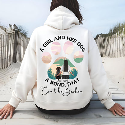 Customizable A Girl and Her Dog PNG – Personalize for Cricut & Sublimation Crafts