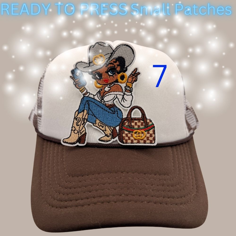 ⭐ READY TO PRESS – Premium Decorative Patches (Multiple Styles & Patterns) ⭐