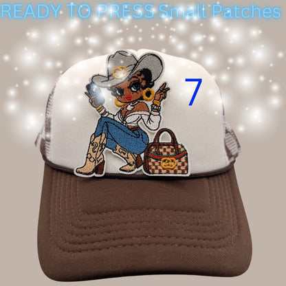 ⭐ READY TO PRESS – Premium Decorative Patches (Multiple Styles & Patterns) ⭐