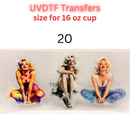 Edgy UVDTF Cup Wrap | 16oz Glass Can Transfer | Funny Quotes Aesthetic Wrap | Butterfly Skull Floral Designs | Trendy Tumbler Decal