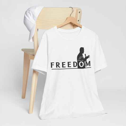 Freedom Statement Tee, Unisex T-Shirt, Casual Wear, Inspirational Gift, Comfort Tee for All Occasions, Motivational Apparel, Perfect [...]