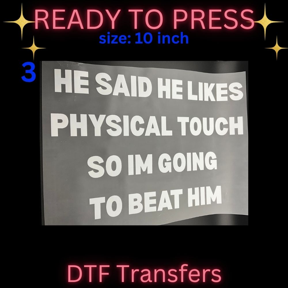 Funny & Retro Ready-To-Press DTF Transfers | Graduation, Peace & Humor Heat Transfers |