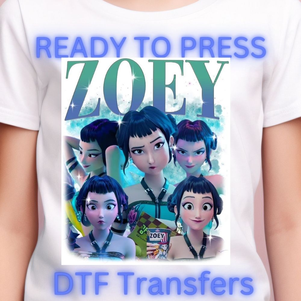 Galaxy Pop Trio DTF Transfer – 10 Inch | Ready to Press Heat Transfer for Shirts, Totes, and Sweaters