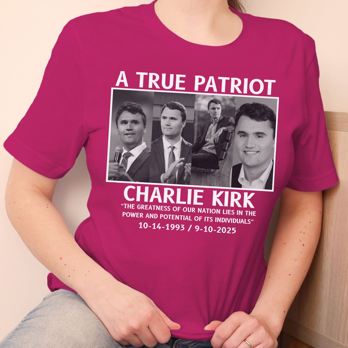 A True Patriot Memorial Tribute T-Shirt – Remembrance Shirts
