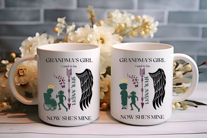 Grandma’s Girl Her Angel Now She’s Mine – Memorial Design for DIY Crafts & Keepsakes
